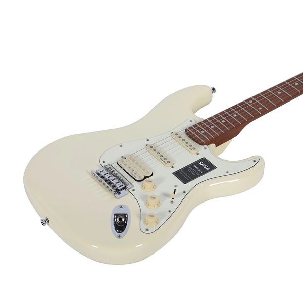 Guitar điện Saga Dazzles SMF1314 HSS WH
