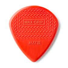 Pick Dunlop Max-Grip Nylon Jazz III