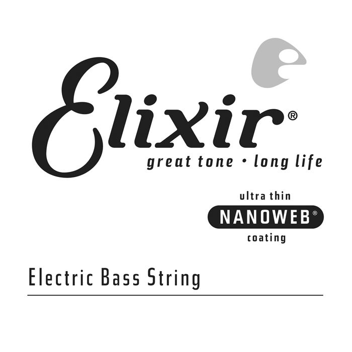 Elixir 15375 Bass Electric Single String size 75