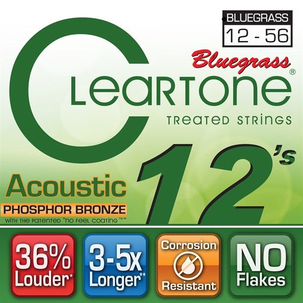  Cleartone 7423 Acoustic 12-56 Phosphor Bronze 