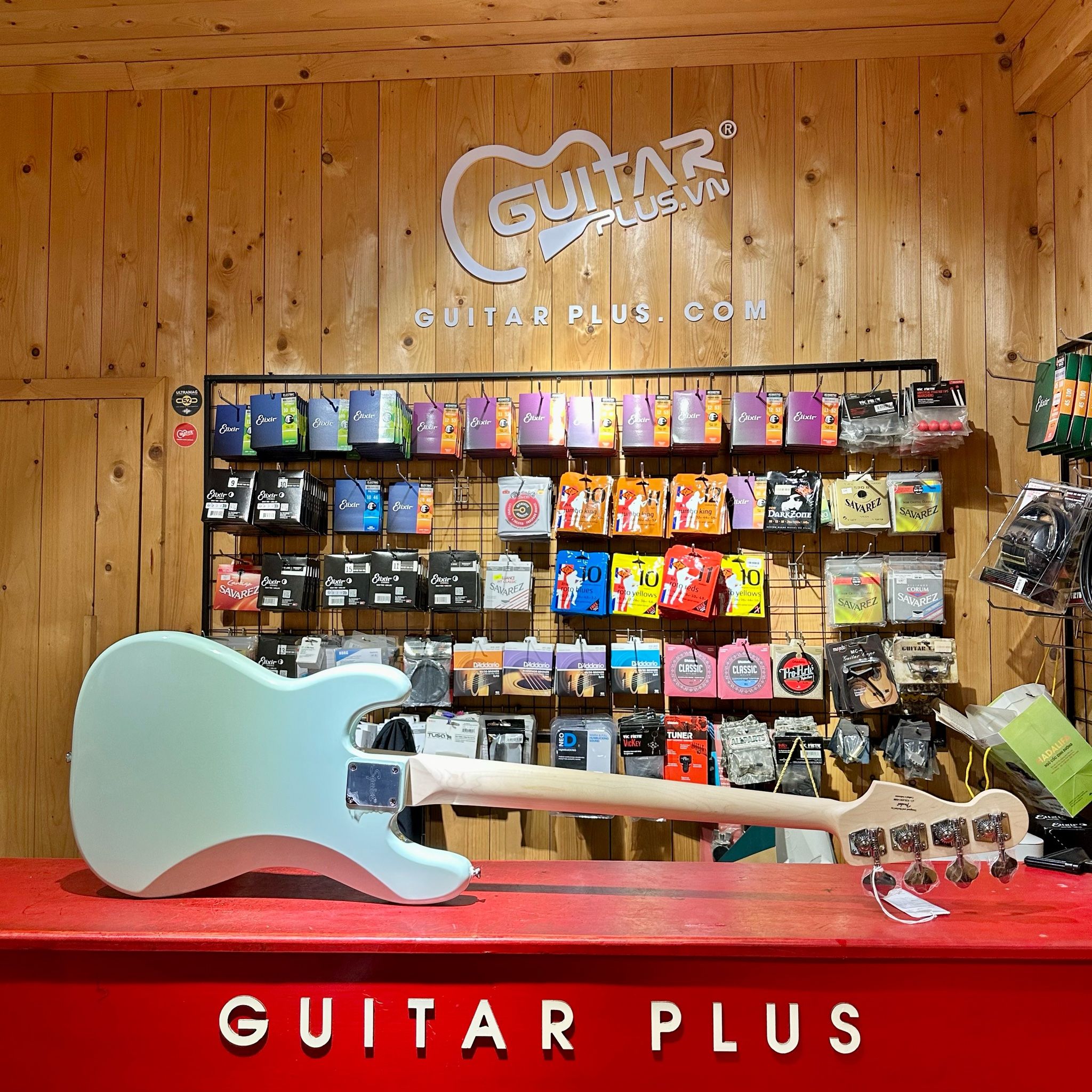 Guitar bass Squier Sonic P Bass Surf Green