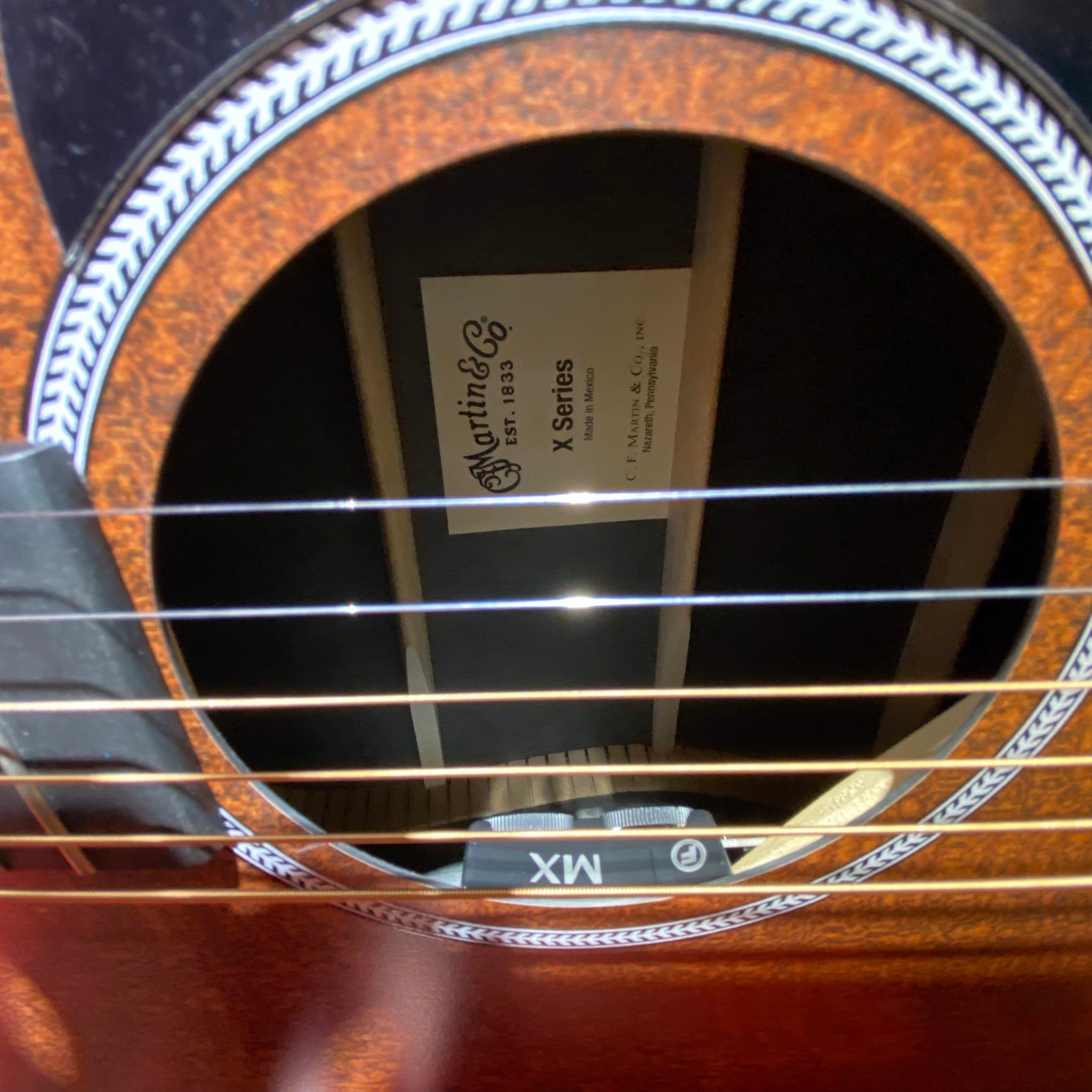 Martin X Series D-X1E Mahogany Acoustic Guitar