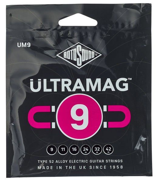 Rotosound Ultramag UM9, 9-42, Type 52 Alloy
