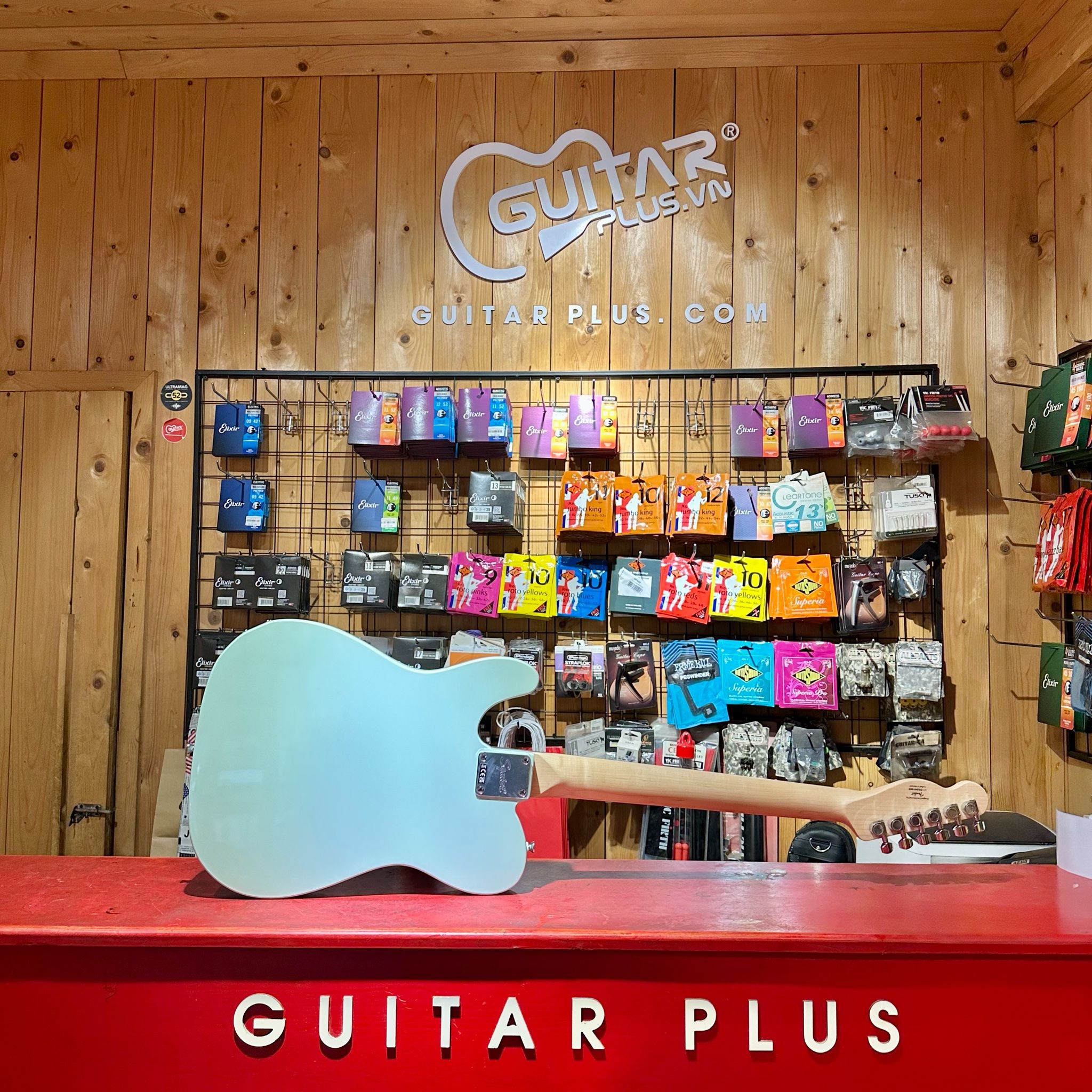 Guitar điện Squier FSR Telecaster Laurel Surf Green