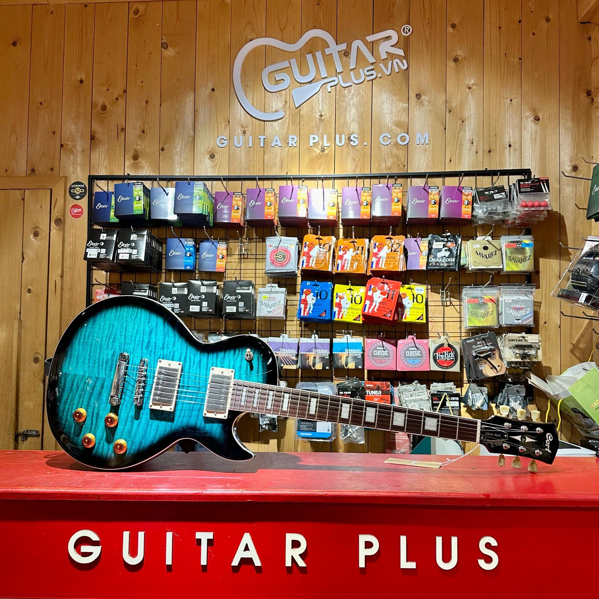 Guitar điện Cort CR250 Dark Blue Burst