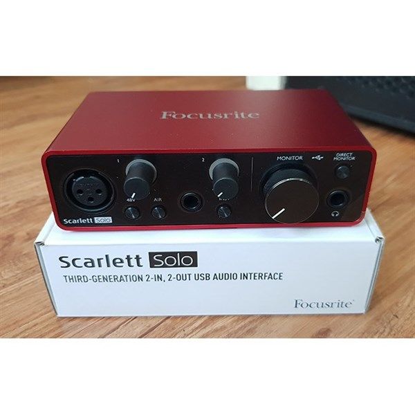  Focusrite Scarlett 2i2 3rd Gen 