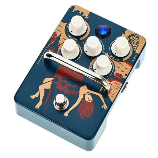 Orange Compressor Pedal
