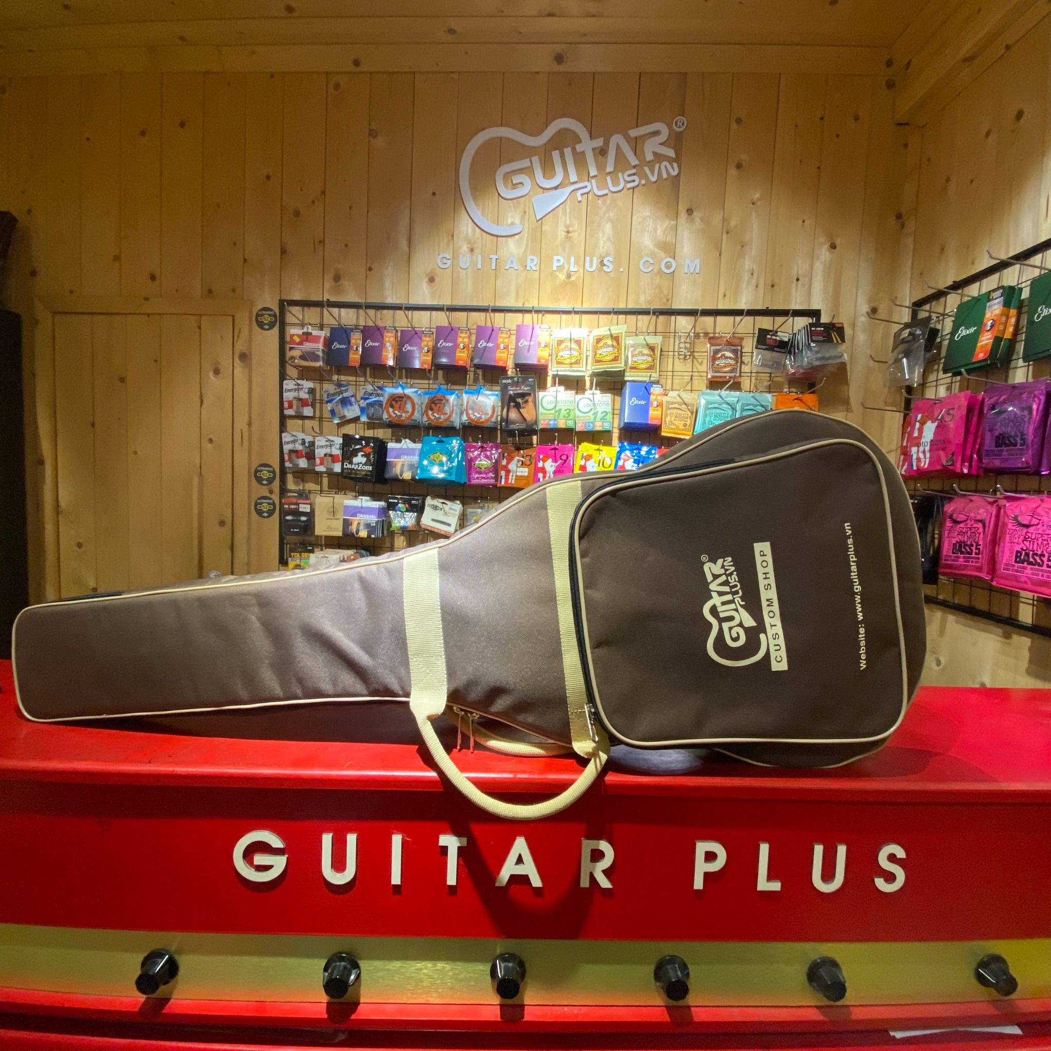 GuitarPlus GB-8 Electric - Brown