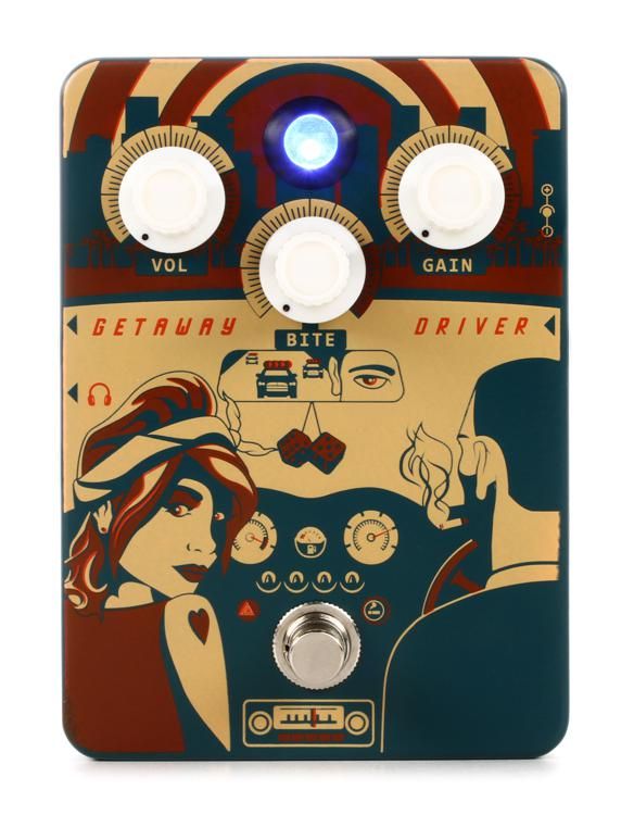 Orange Getaway Drive Pedal