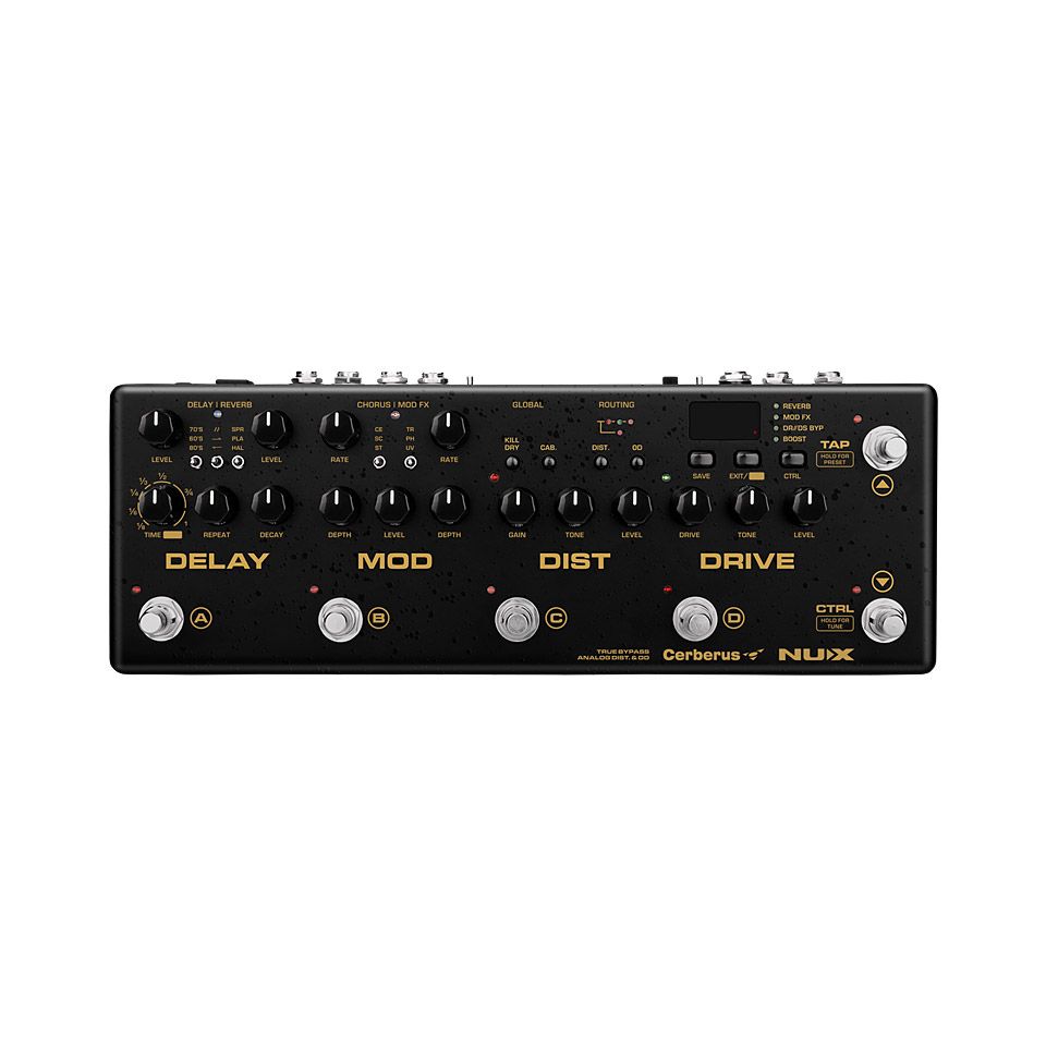 NUX Multi-Effects Pedal Cerberus