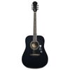  Epiphone DR-100 Dreadnought Acoustic Ebony 