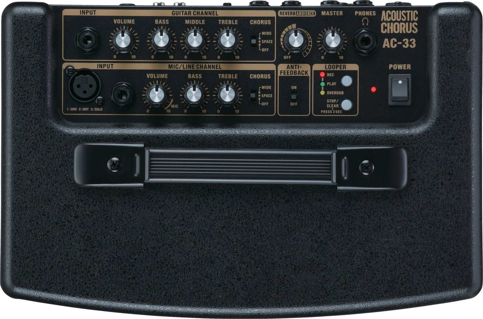 Ampli Acoustic Chorus Guitar Roland AC-33 Secondhand