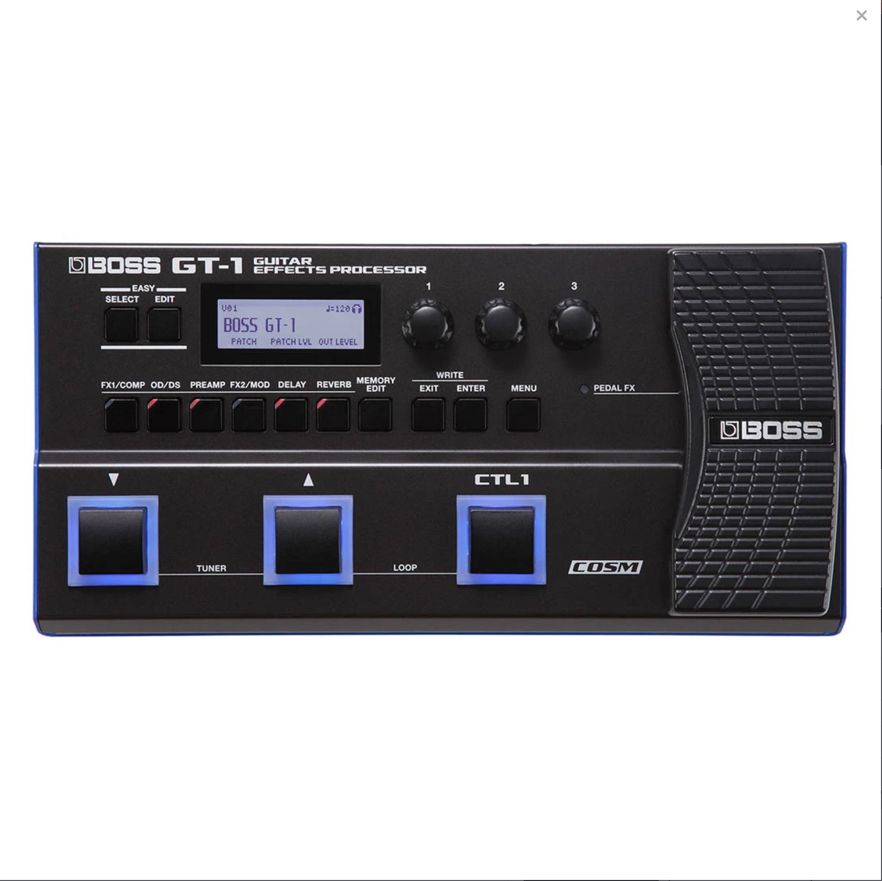 BOSS GT-1 Guitar Effect Processor