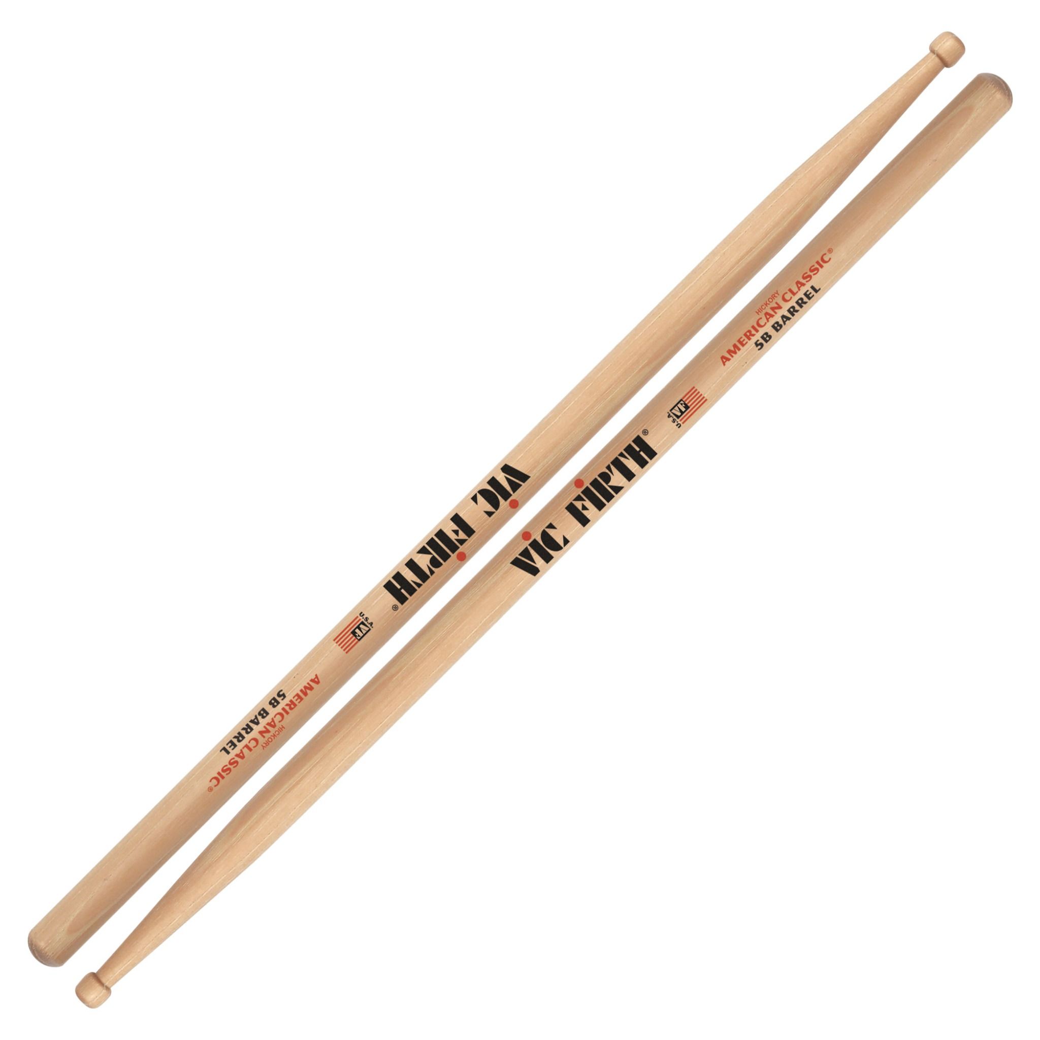 Dùi trống Vic Firth American Classic 5B Barrel Tip