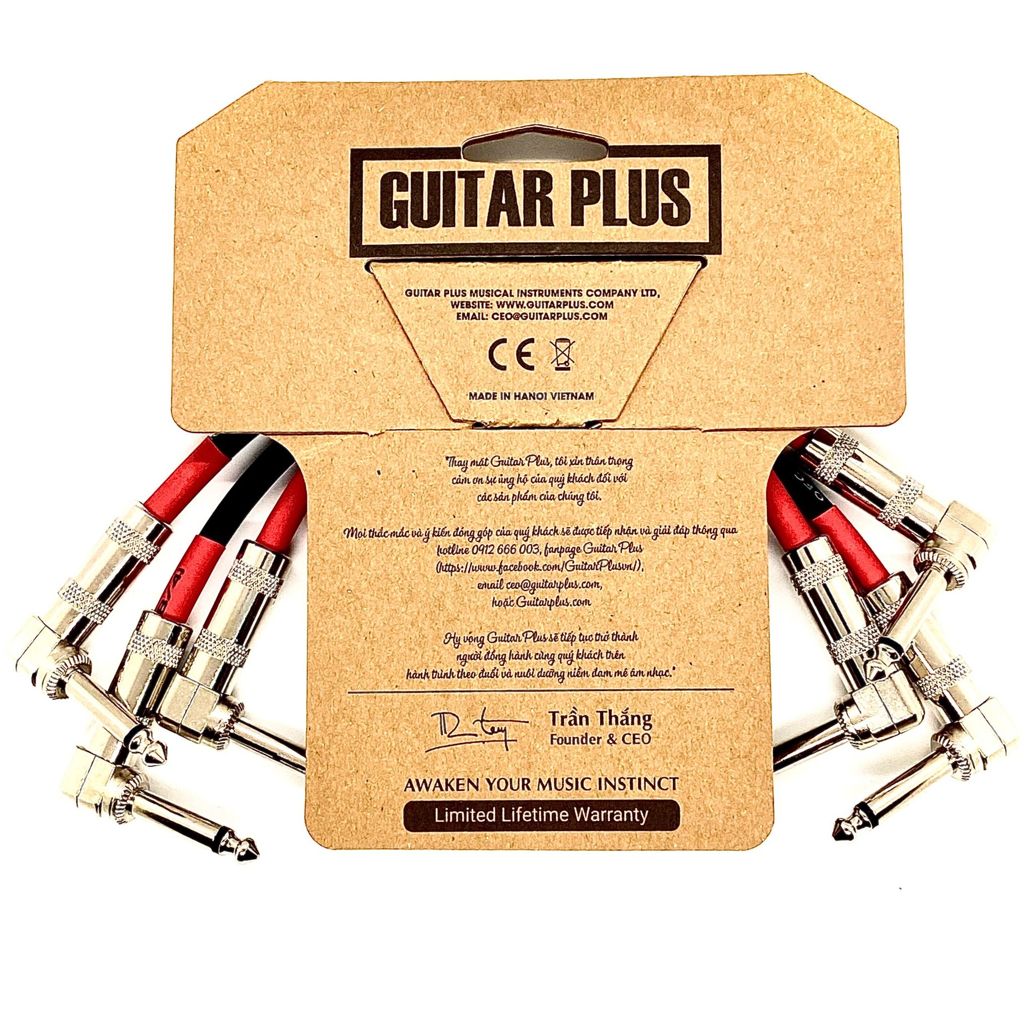  Guitar Plus Pedal Cable pack 3 
