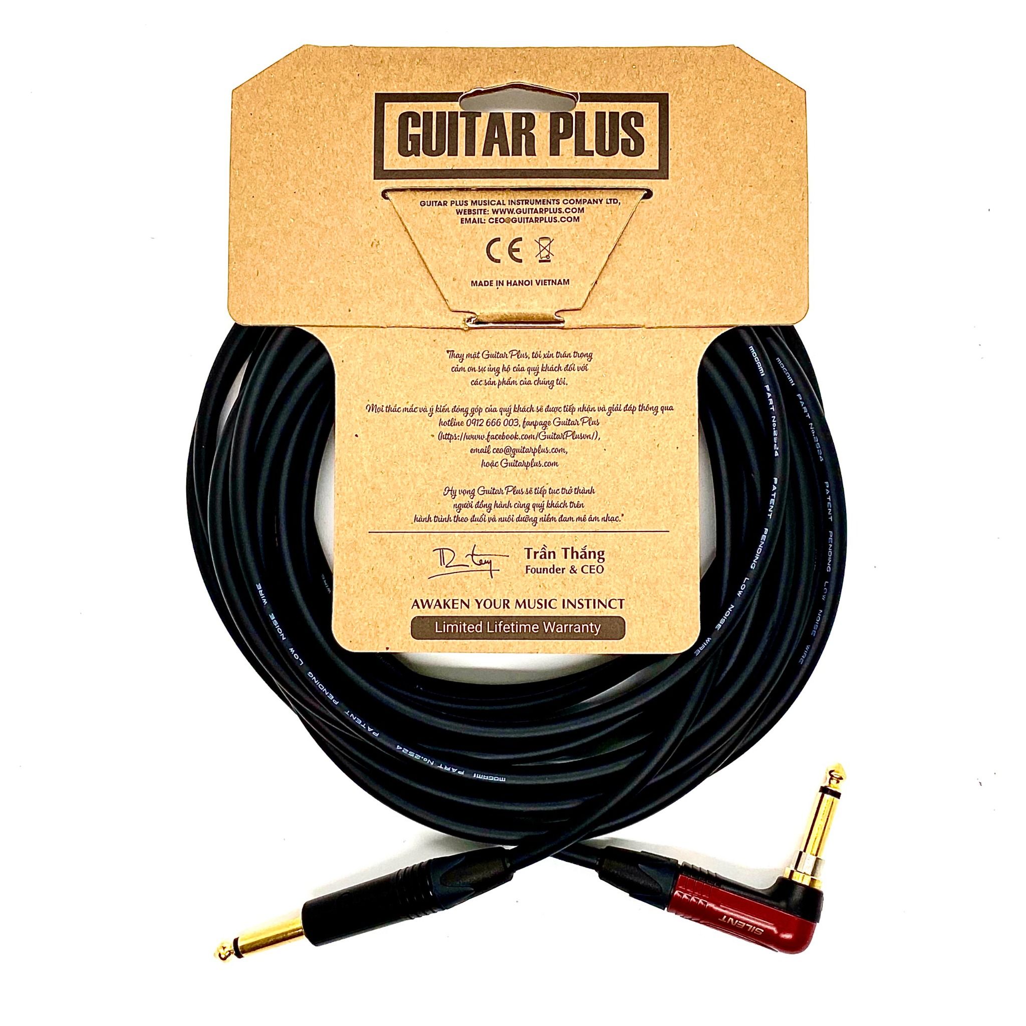 Guitar Plus TR Luxury Silent Cable 6m