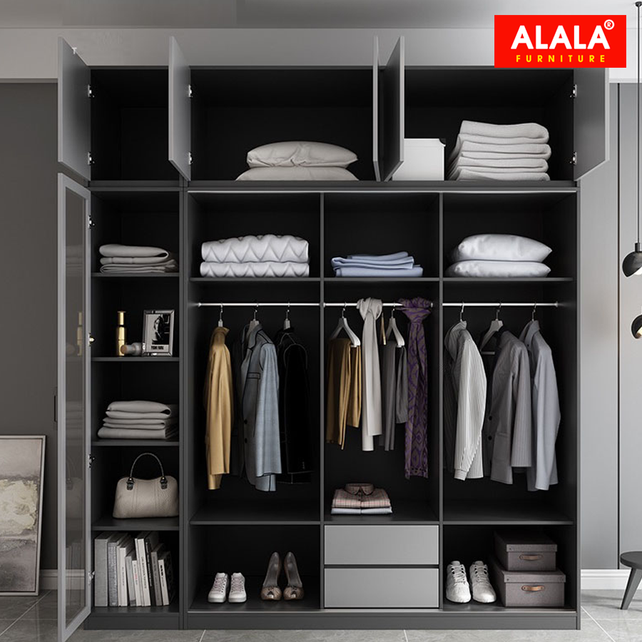 Tủ quần áo ALALA243 cao cấp