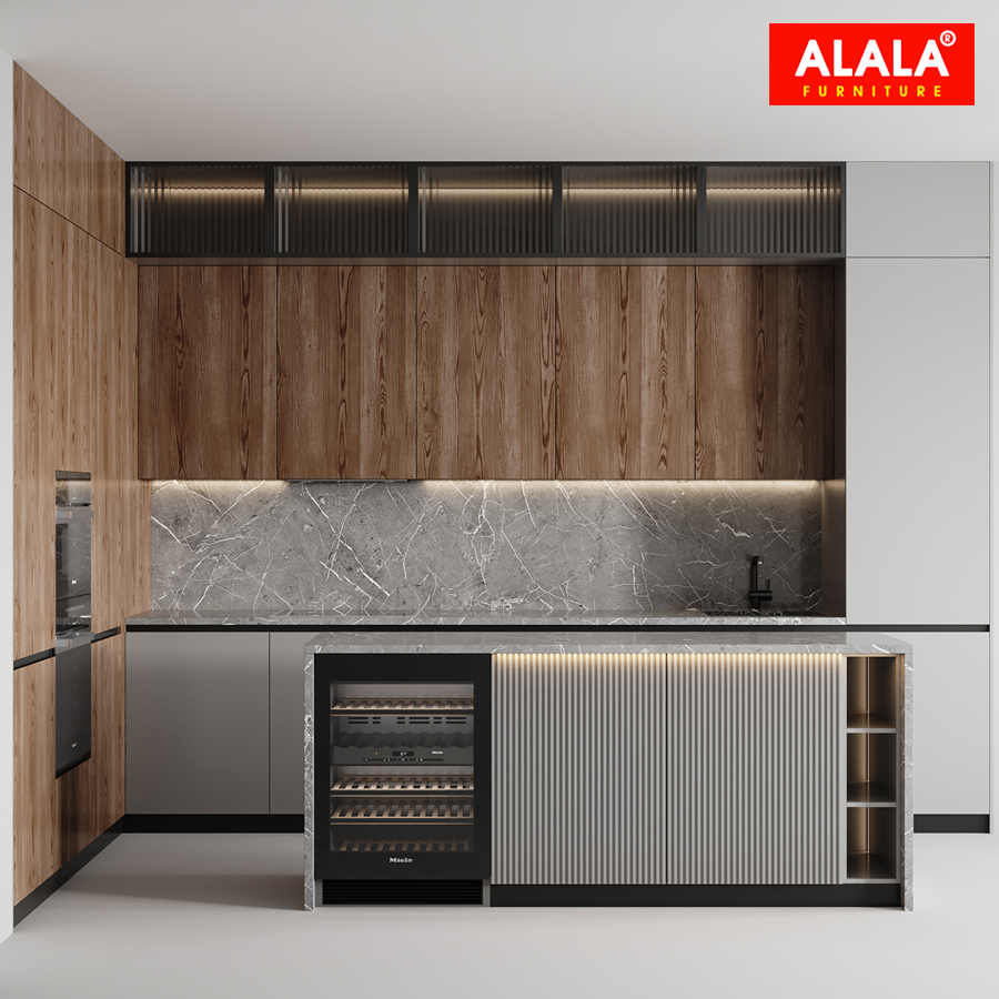 Tủ bếp ALALA515 cao cấp