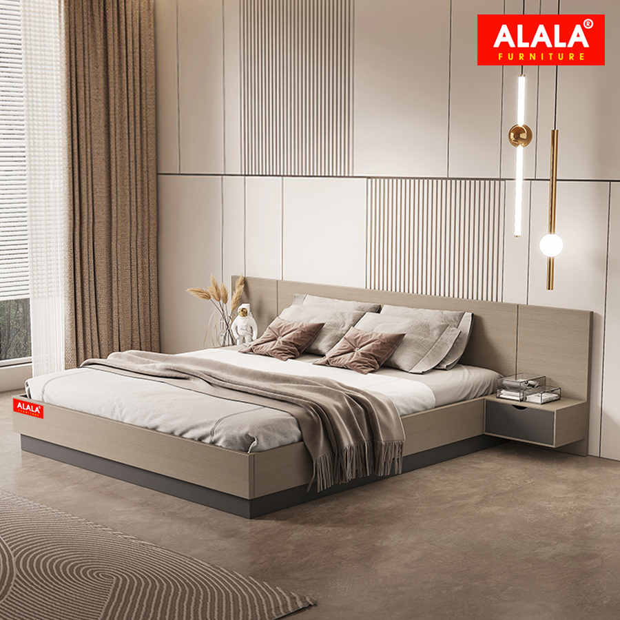 Giương ngủ ALALA85 + 2 Tủ đầu giường cao cấp