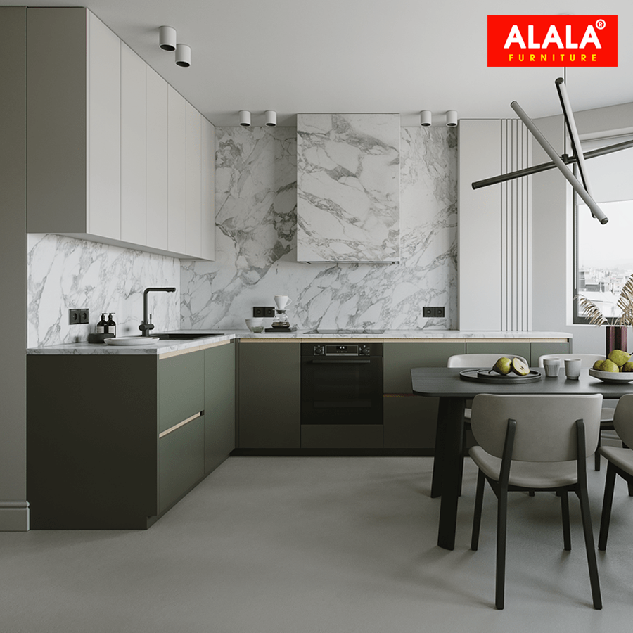Tủ bếp ALALA527 cao cấp