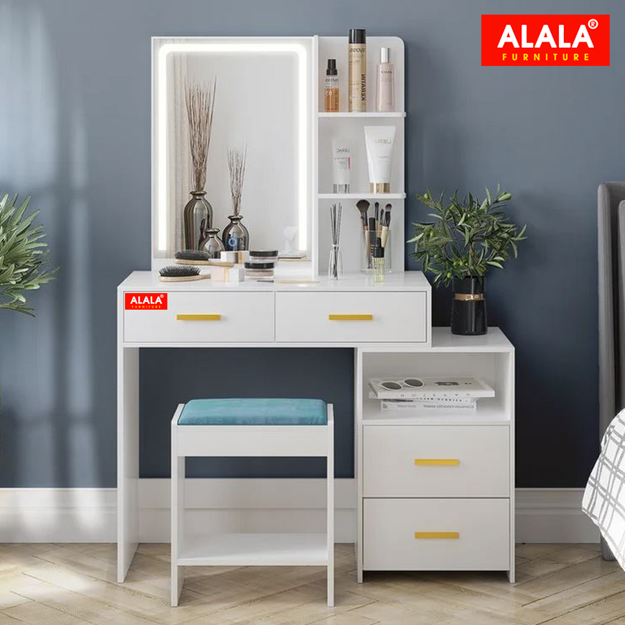 Bàn trang điểm ALALA806 + Ghế ngồi cao cấp