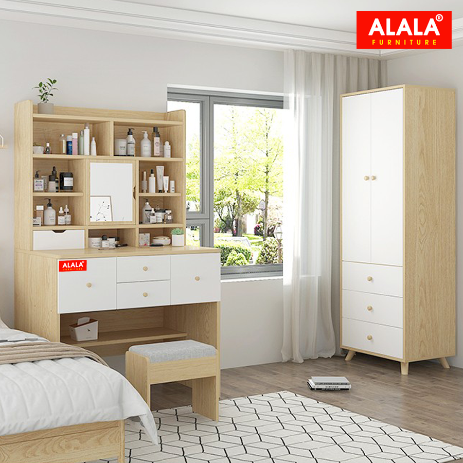 Bàn trang điểm ALALA813 + Ghế ngồi cao cấp