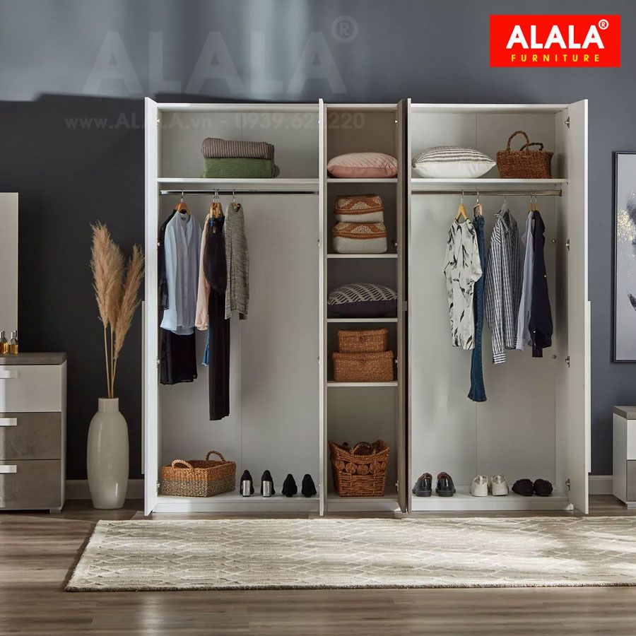 Tủ quần áo ALALA295 cao cấp