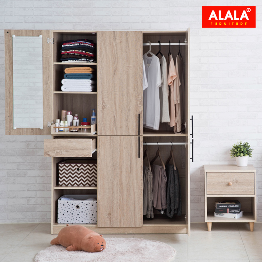 Tủ quần áo ALALA239 cao cấp