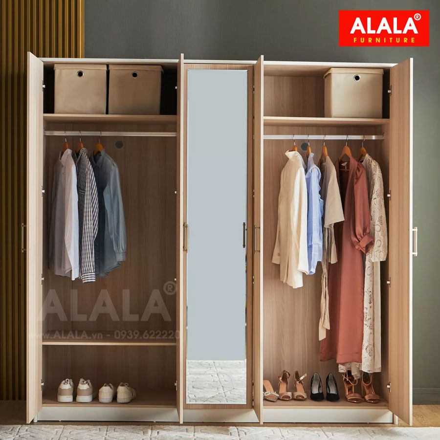 Tủ quần áo ALALA296 cao cấp