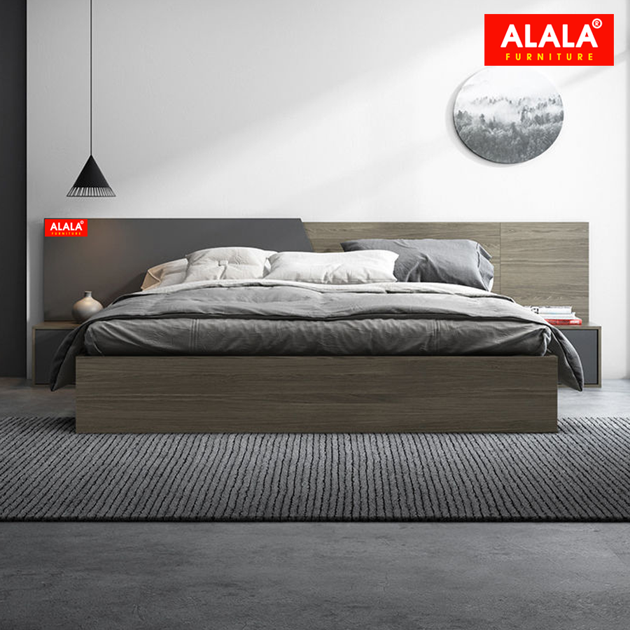 Giương ngủ ALALA75 + 2 Tủ đầu giường cao cấp