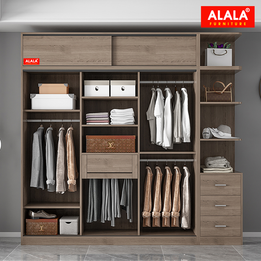 Tủ quần áo ALALA248 cao cấp