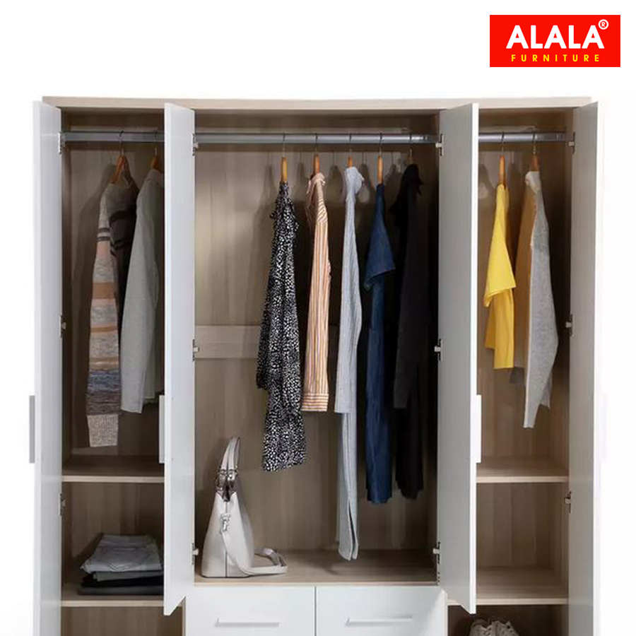 Tủ quần áo ALALA214 cao cấp