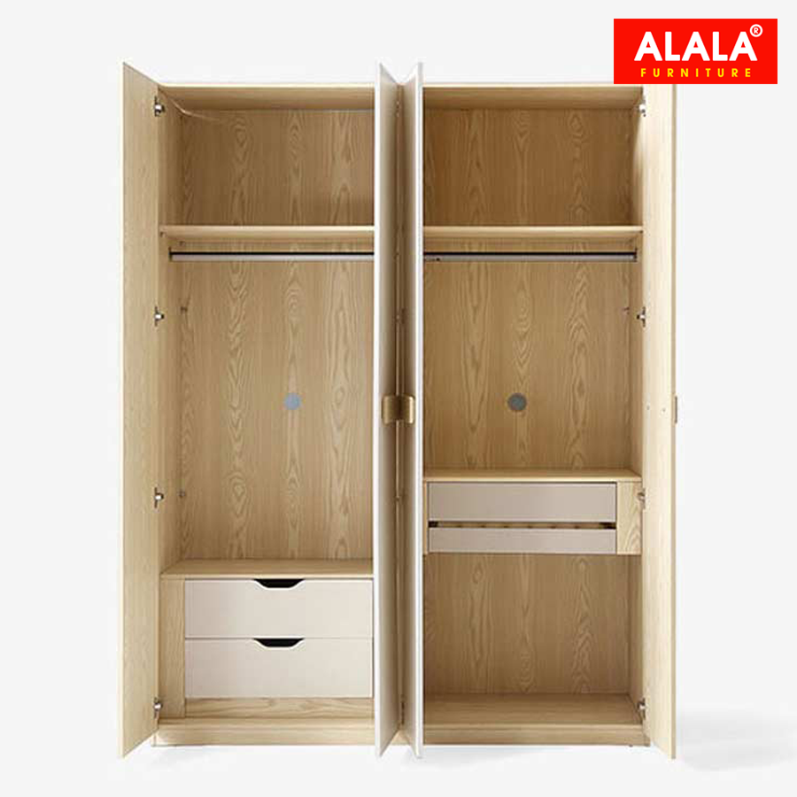 Tủ quần áo ALALA254 cao cấp