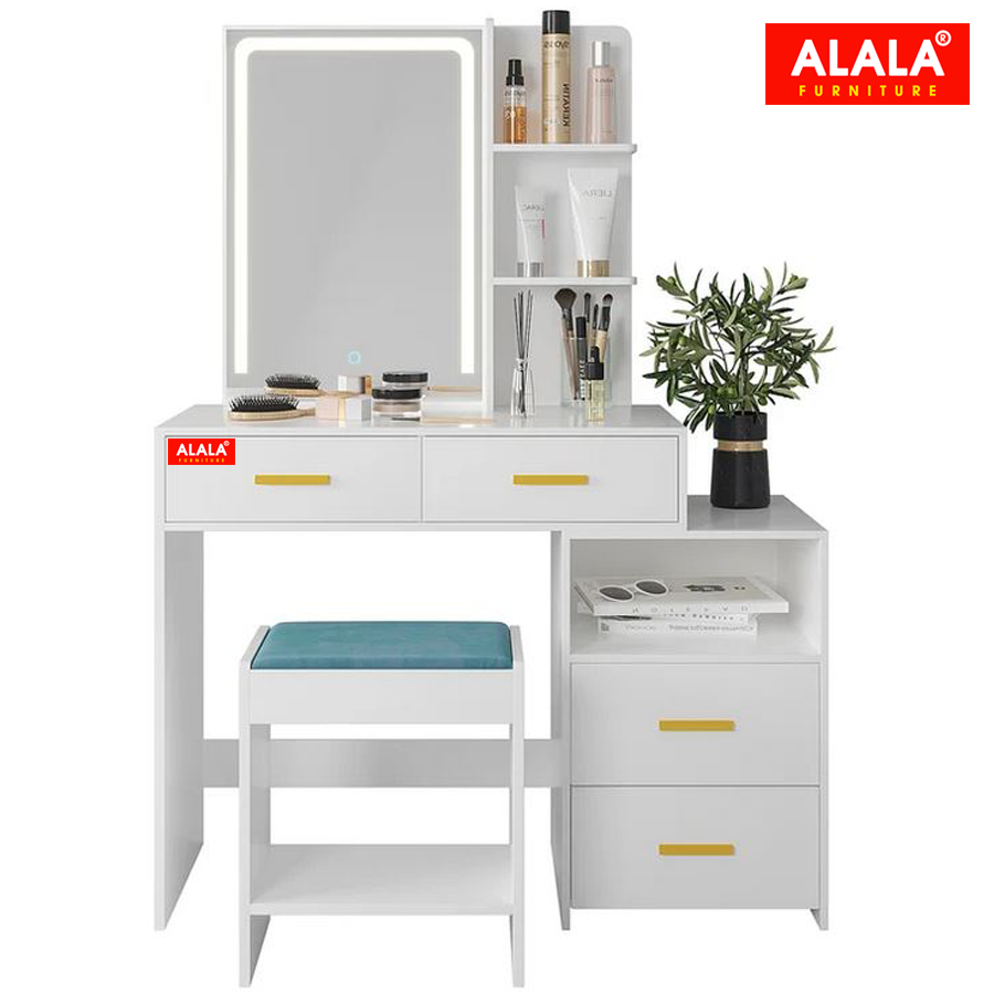 Bàn trang điểm ALALA806 + Ghế ngồi cao cấp