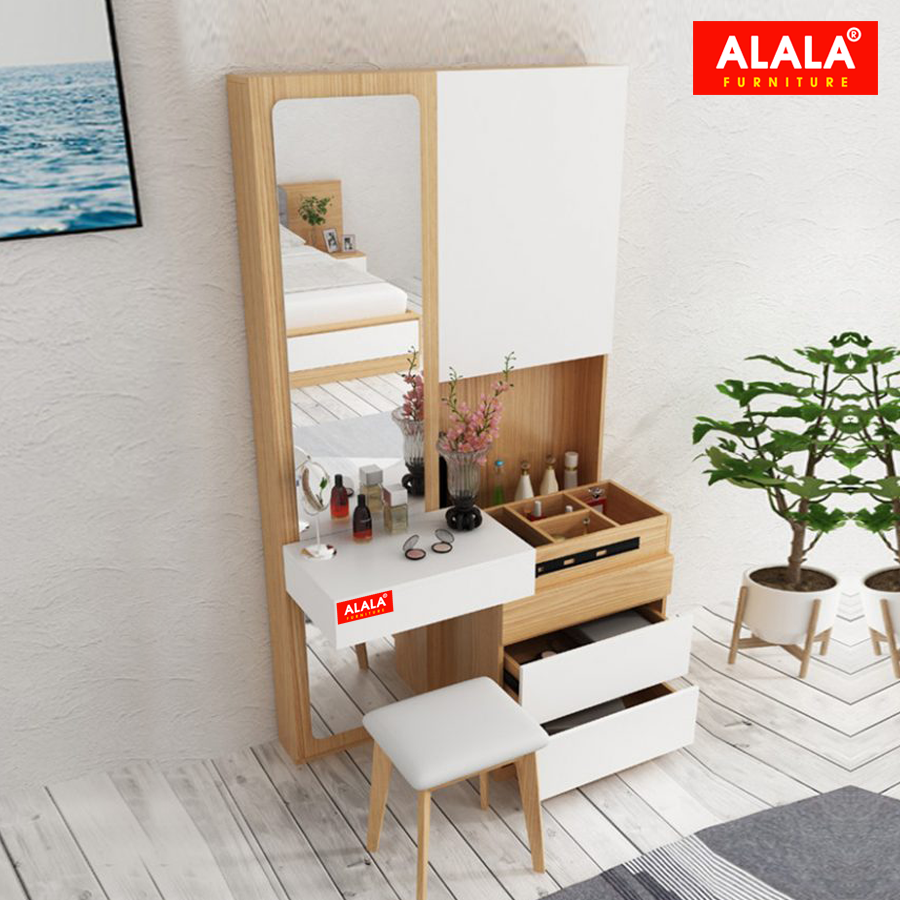 Bàn trang điểm ALALA812 + Ghế ngồi cao cấp