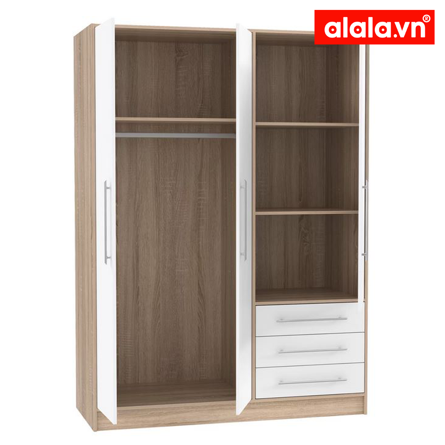 Tủ quần áo ALALA206 cao cấp