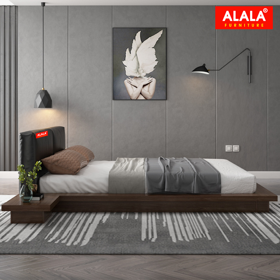 Giương ngủ ALALA76 + 2 Tủ đầu giường cao cấp