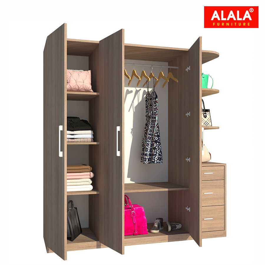 Tủ quần áo ALALA232 cao cấp