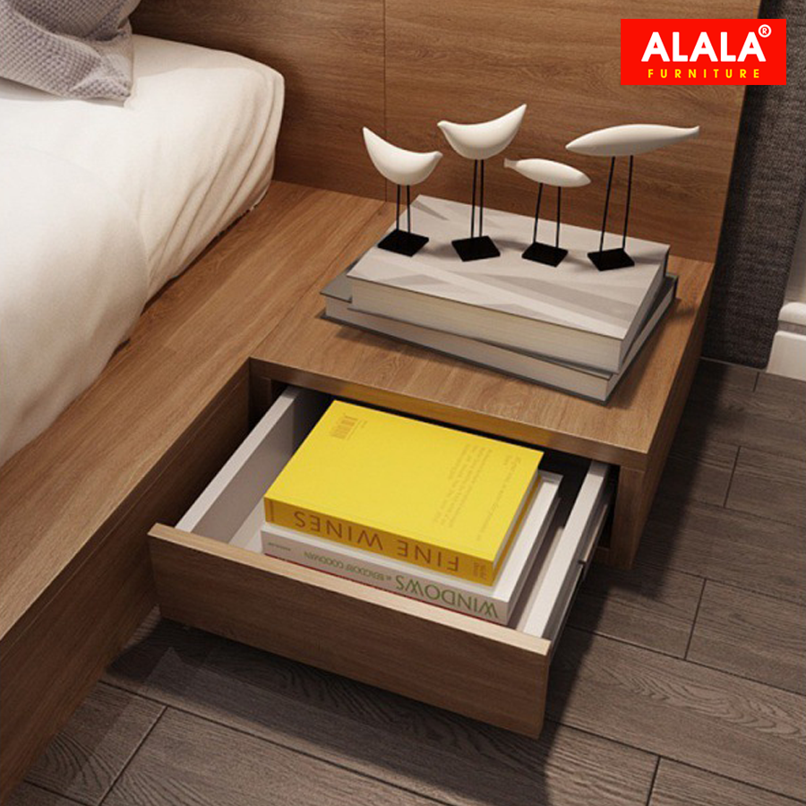 Giương ngủ ALALA84 + 2 Tủ đầu giường cao cấp