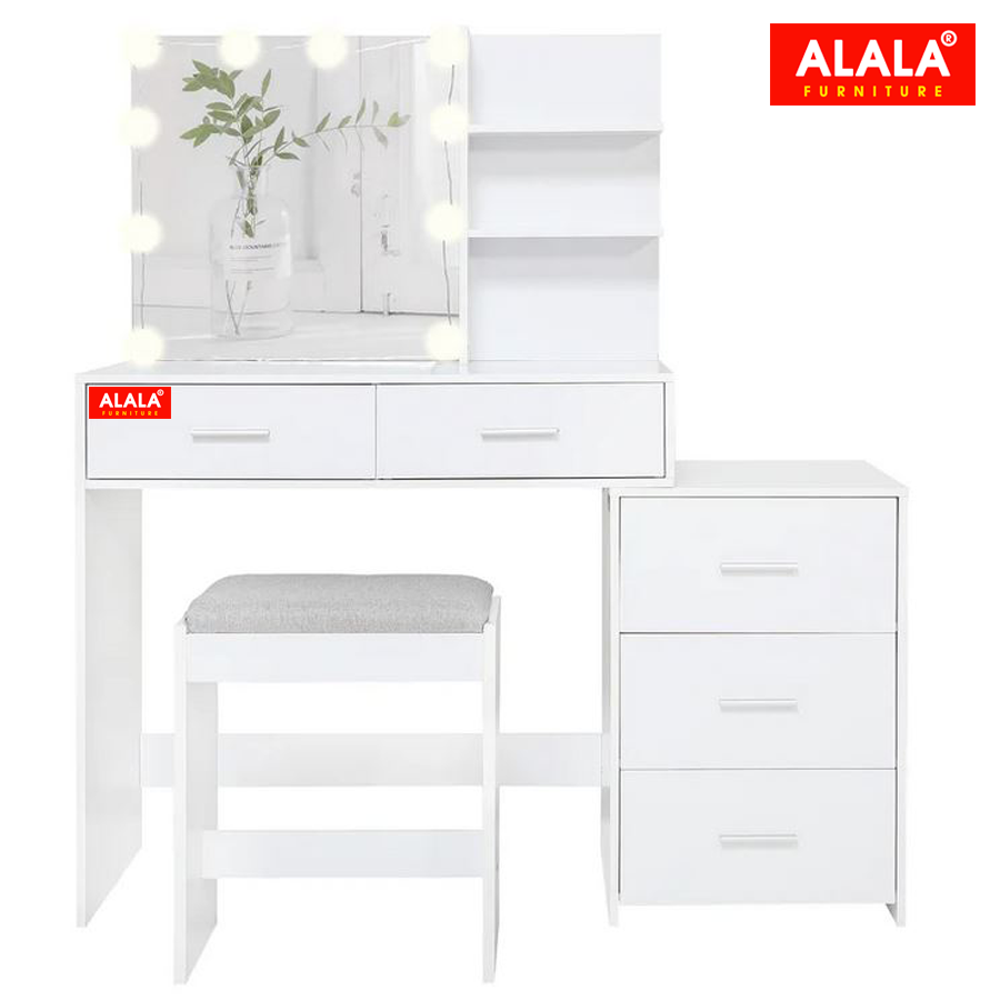 Bàn trang điểm ALALA803 + Ghế ngồi cao cấp