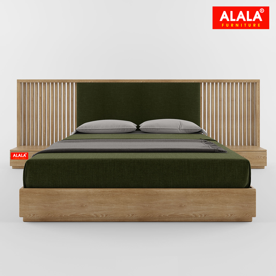 Giương ngủ ALALA94 + 2 Tủ đầu giường cao cấp