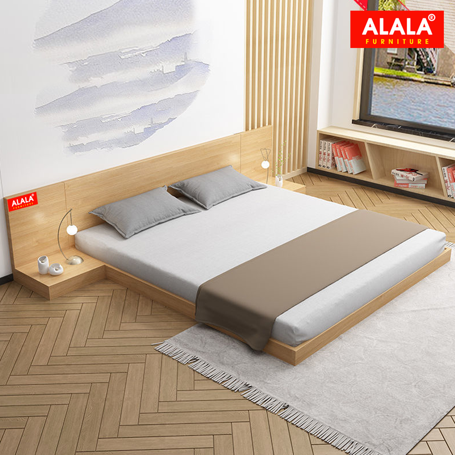 Giương ngủ ALALA62 + 2 Tủ đầu giường cao cấp