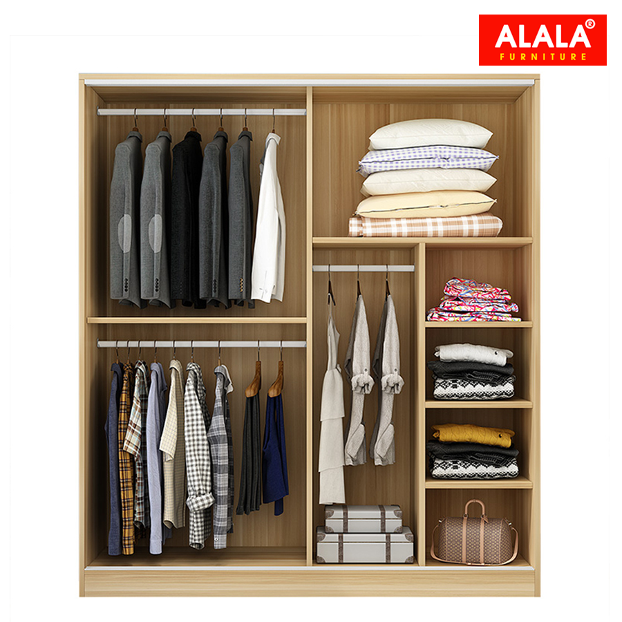 Tủ quần áo ALALA256 cao cấp