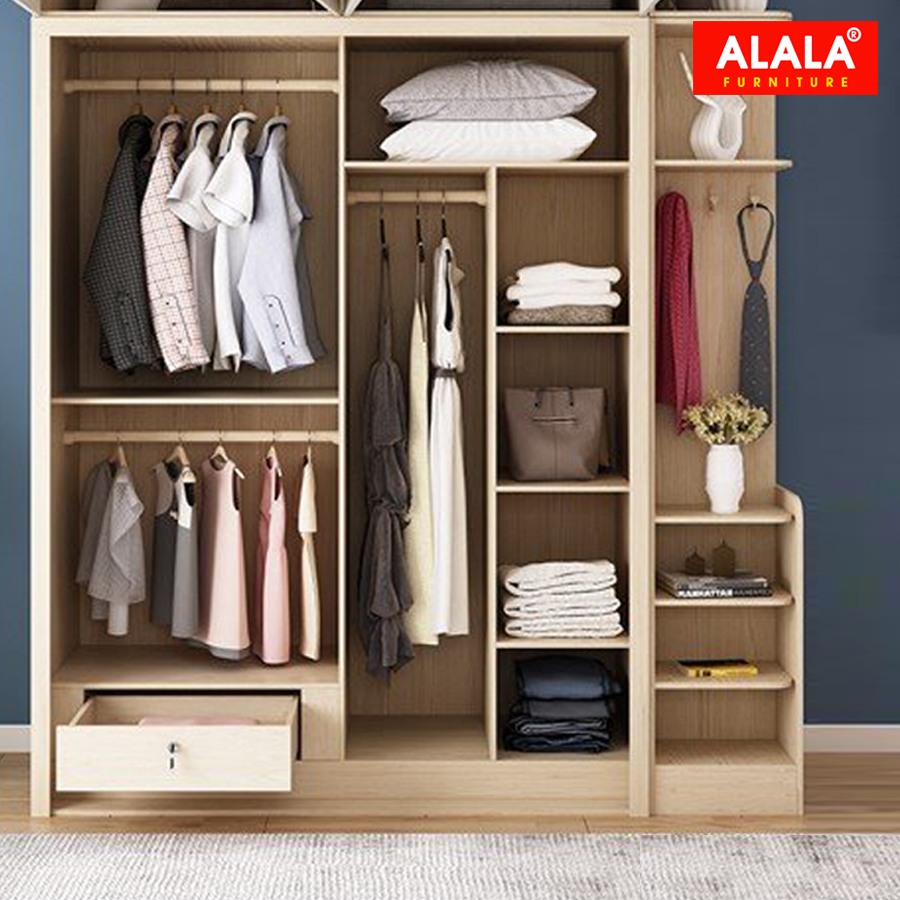 Tủ quần áo ALALA223 cao cấp