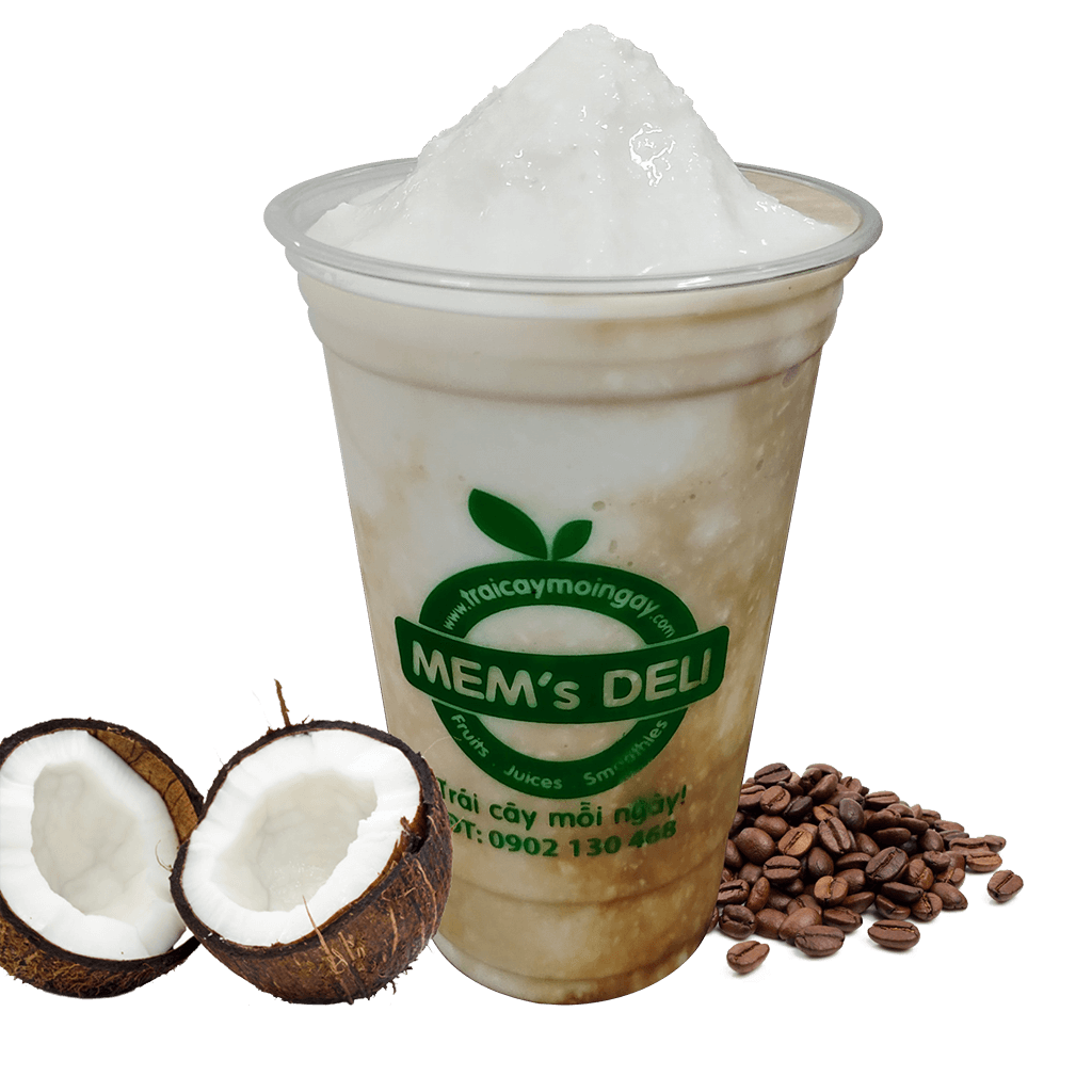  Sinh tố dừa (Coconut smoothie) 