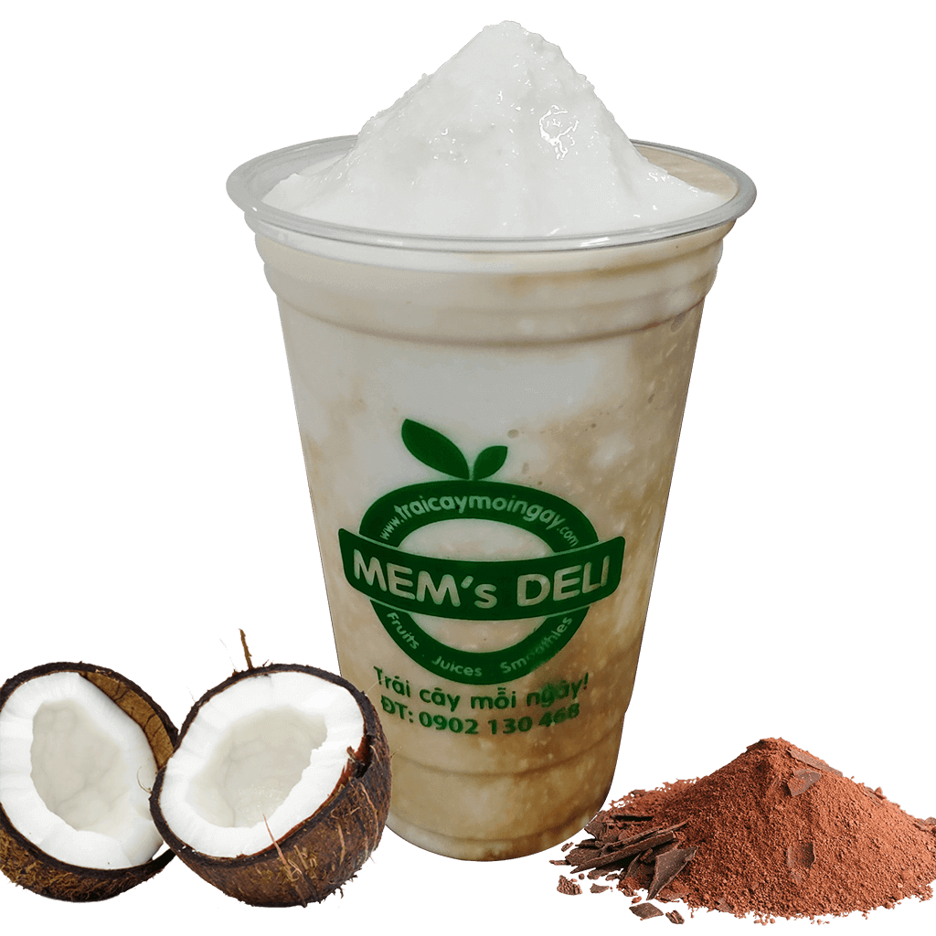  Sinh tố dừa (Coconut smoothie) 