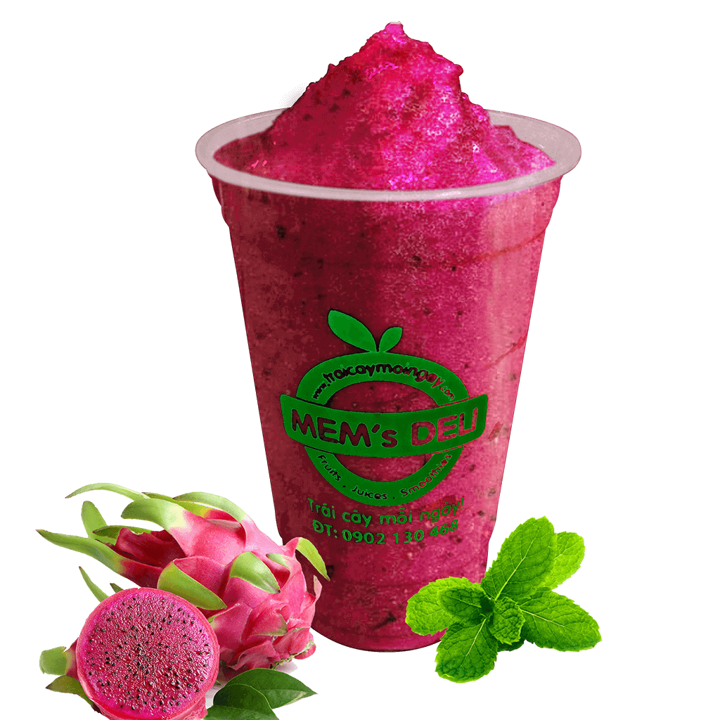  Sinh tố thanh long (Dragon fruit smoothie) 