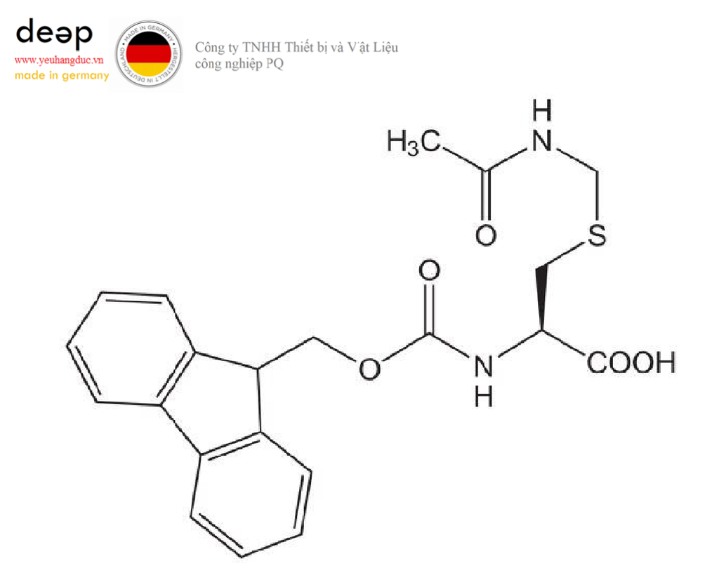 Hóa chất Fmoc-Cys(Acm)-OH Merck 8520060100 (C₂₁H₂₂N₂O₅S, chai nhựa 100g) DEEP52 https://yeuhangduc.vn/