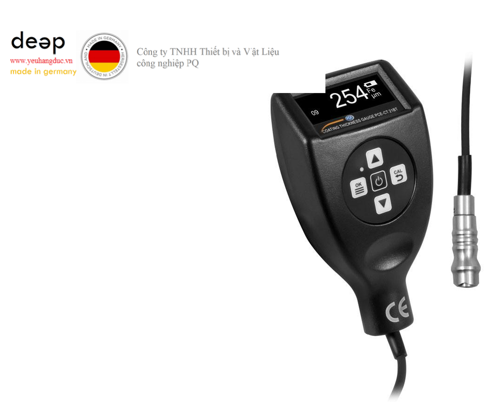 Máy đo độ dày lớp phủ PCE CT 21BT (0… 1500 µm) DEEP52 https://yeuhangduc.vn/