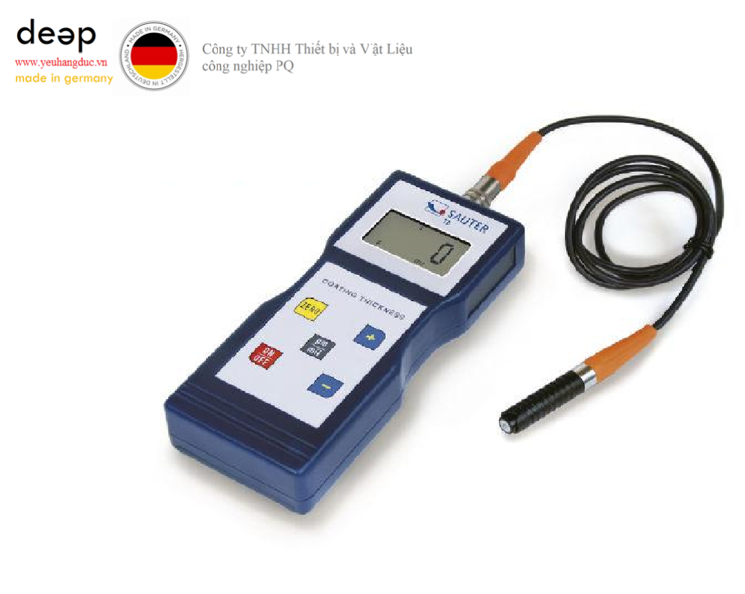 Máy đo độ dày lớp phủ SAUTER TB 2000-0.1F (2mm, từ tính) DEEP52 https://yeuhangduc.vn/